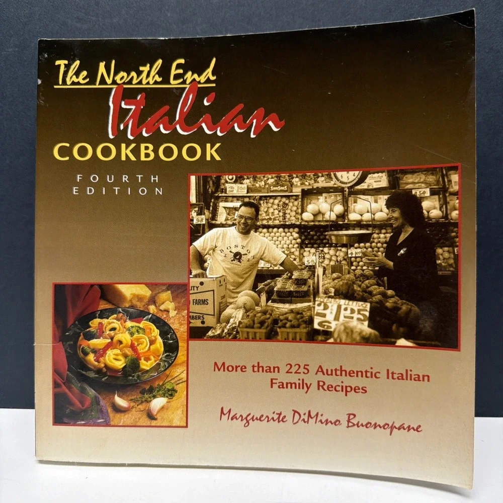 Italian Cookbooks Lot of 4 The North End Italian, Italian Winning Recipes, +2